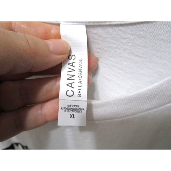 EUC! Houston I Have So Many Problems Funny Raccoon White T Shirt Men XL - Picture 7 of 8